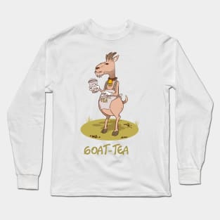 Goat-tea Long Sleeve T-Shirt